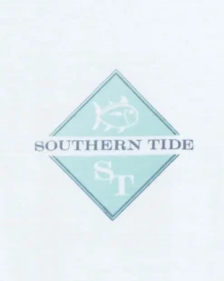 Shop Southern Tide Diamond Sailing Short Sleeve T-Shirt Classic White