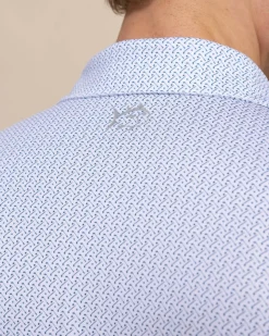 Flash Sale Southern Tide Driver Clubbin It Printed Polo