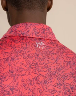 Flash Sale Southern Tide Driver Dive In Polo Shirt Teaberry Pink