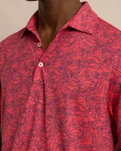 Flash Sale Southern Tide Driver Dive In Polo Shirt Teaberry Pink