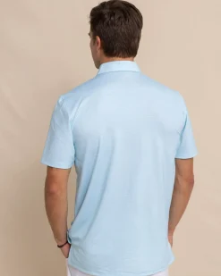 Hot Southern Tide Driver Getting Ziggy With It Printed Polo