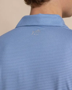 Hot Southern Tide Driver Getting Ziggy With It Printed Polo