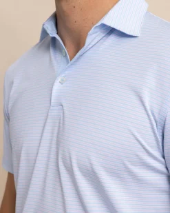 Cheap Southern Tide Driver Verdae Stripe Polo