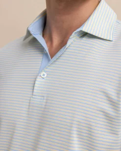 Cheap Southern Tide Driver Verdae Stripe Polo