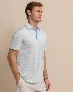 Cheap Southern Tide Driver Verdae Stripe Polo