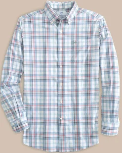 Sale Southern Tide Durwood Plaid Intercoastal Sport Shirt