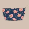 Discount Southern Tide Floral Travel Pouch Navy