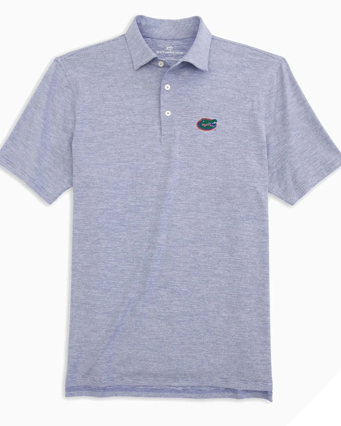Best Sale Southern Tide Florida Gators Driver Spacedye Polo Shirt