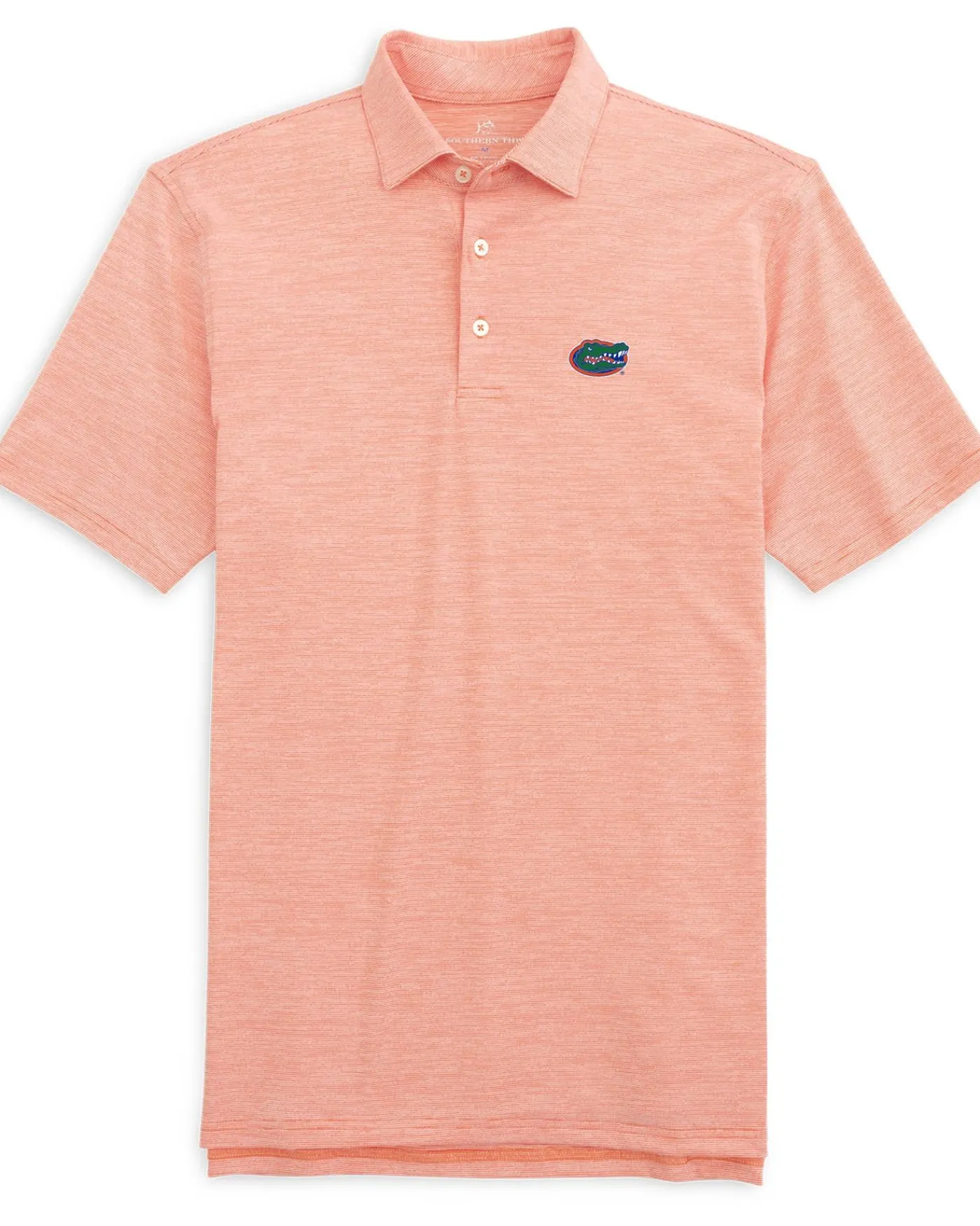 Best Sale Southern Tide Florida Gators Driver Spacedye Polo Shirt