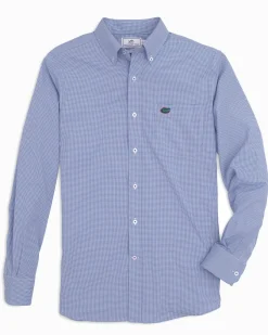 Outlet Southern Tide Florida Gators Gingham Button Down Shirt