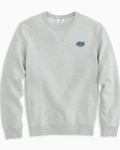 Fashion Southern Tide Florida Gators Upper Deck Pullover Sweatshirt