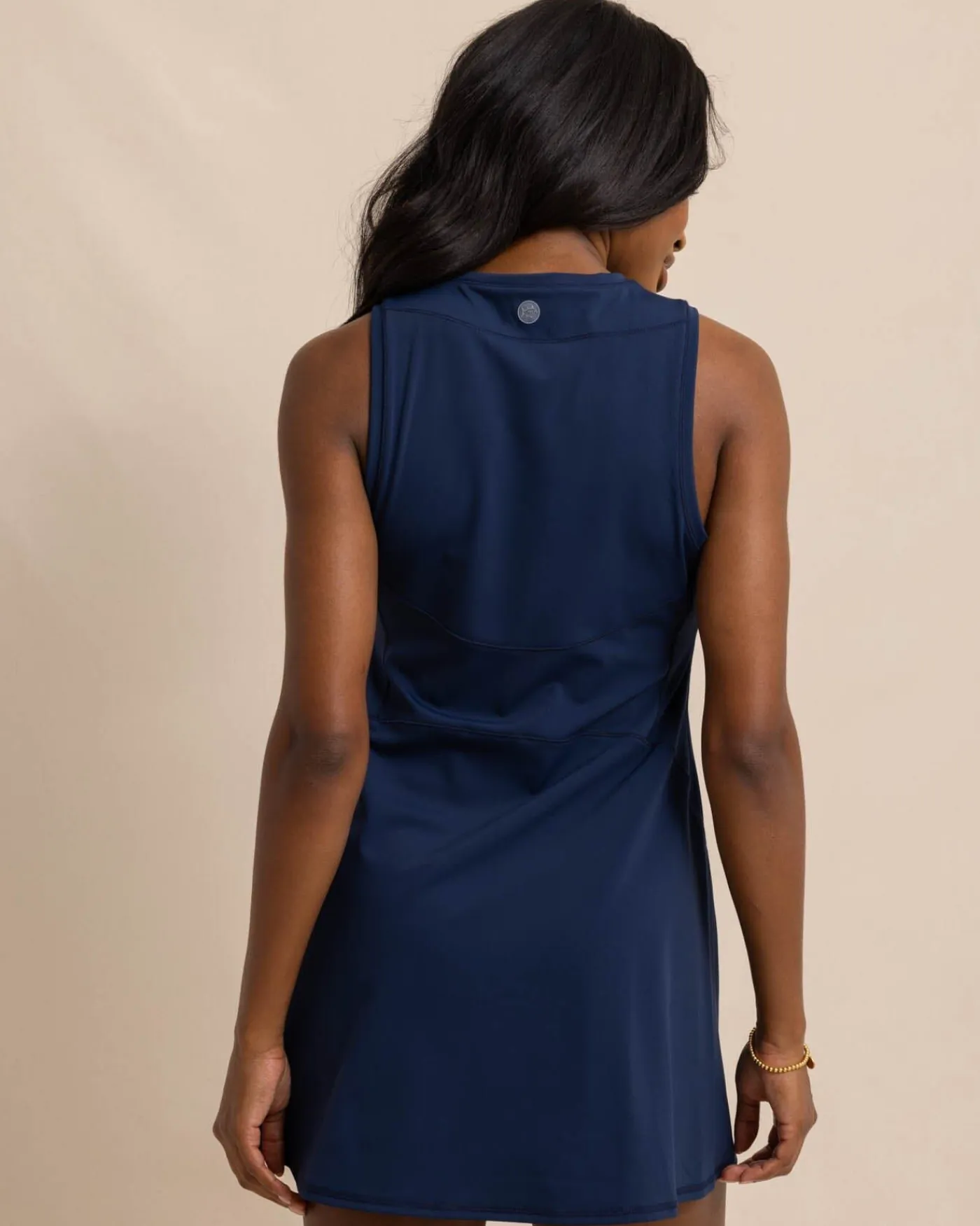 New Southern Tide Frances Zip Front Performance Dress