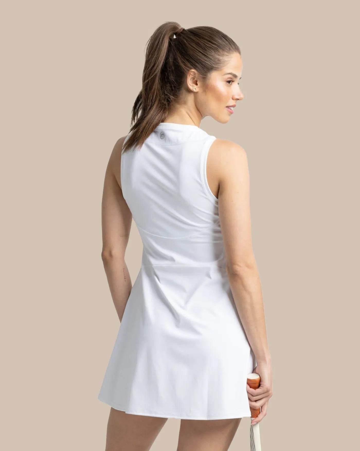 New Southern Tide Frances Zip Front Performance Dress