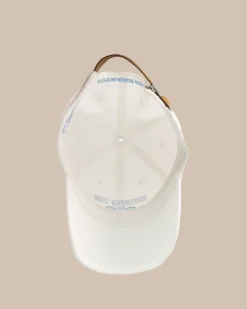Hot Southern Tide Game, Set, Match Leather Strap Hat White
