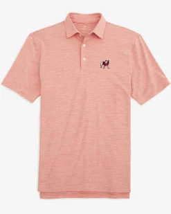 Cheap Southern Tide Georgia Bulldogs Driver Spacedye Polo Shirt