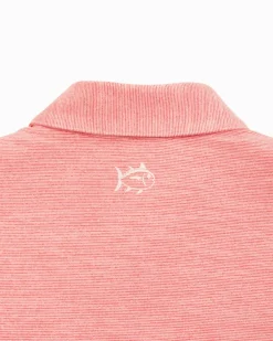 Cheap Southern Tide Georgia Bulldogs Driver Spacedye Polo Shirt
