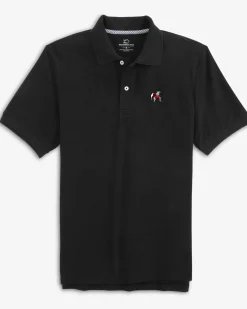 Hot Southern Tide Georgia Bulldogs Skipjack Polo Shirt