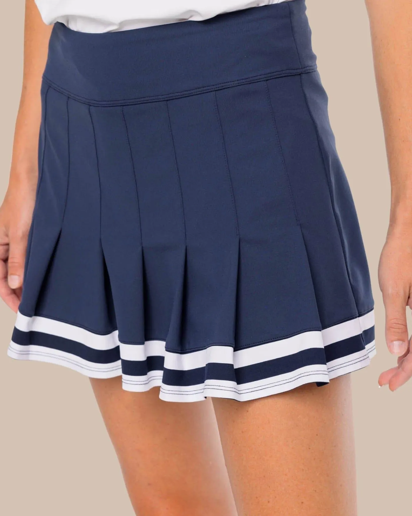 Online Southern Tide Gwen Pleated Performance Skort