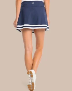 Online Southern Tide Gwen Pleated Performance Skort