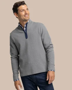 Clearance Southern Tide Heather Outbound Quarter Zip