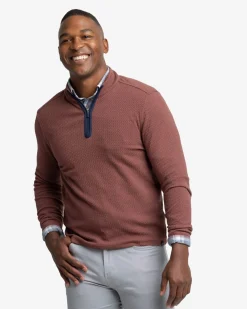 Clearance Southern Tide Heather Outbound Quarter Zip