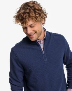 Clearance Southern Tide Heather Outbound Quarter Zip