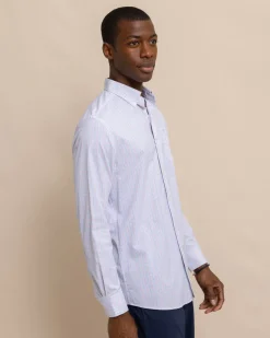 Cheap Southern Tide Intercoastal Falls Park Plaid Long Sleeve Sport Shirt
