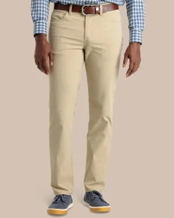 Store Southern Tide Intercoastal Performance Pant Sandstone Khaki