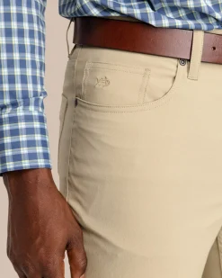 Store Southern Tide Intercoastal Performance Pant Sandstone Khaki