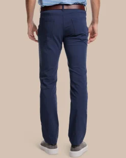 New Southern Tide Intercoastal Performance Pant True Navy
