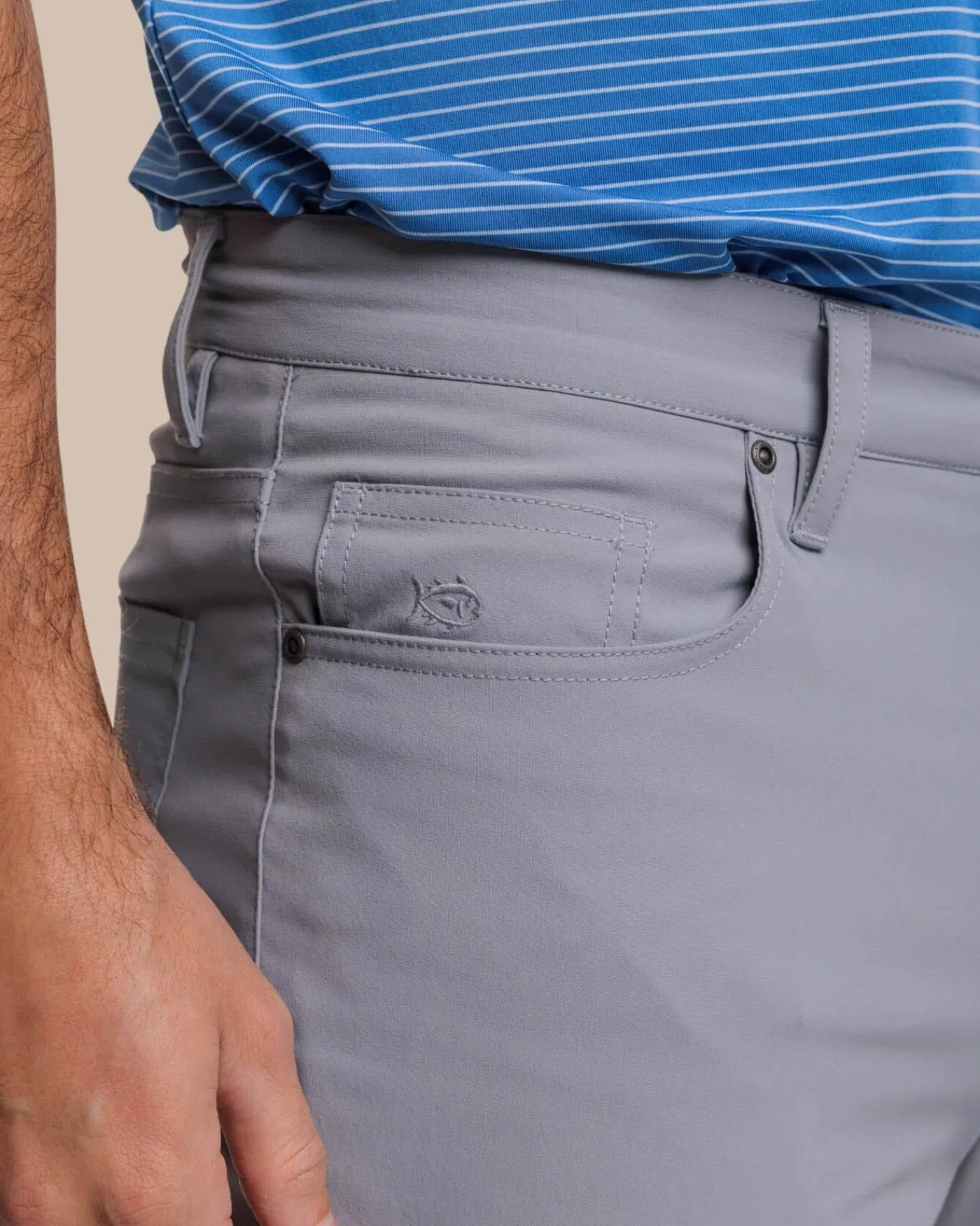 Discount Southern Tide Intercoastal Performance Pant Steel Grey