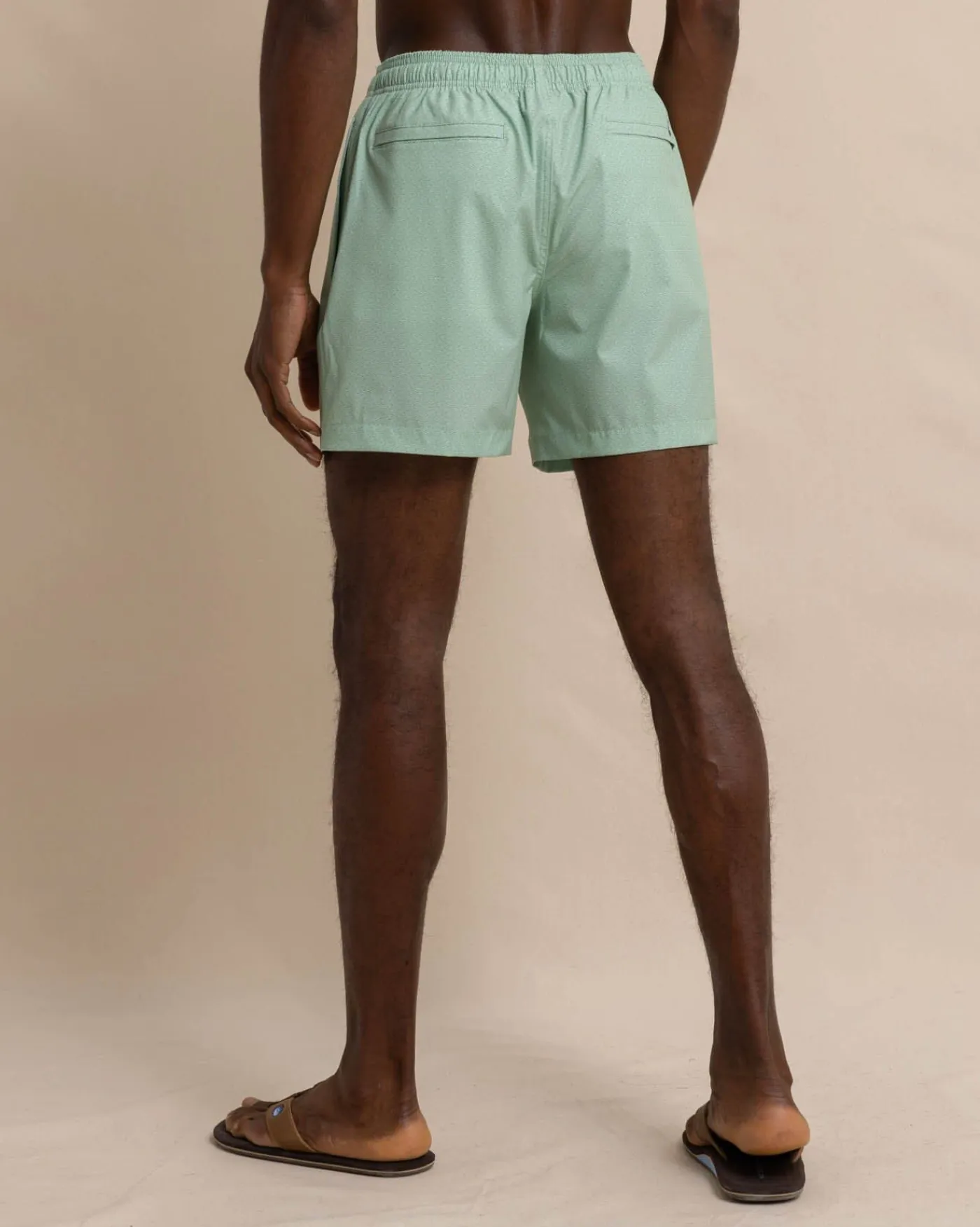 Best Southern Tide It'S Wavey Baby Swim Trunk Basil Green