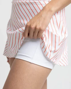 Discount Southern Tide Katlyn Stripe Skort Classic White