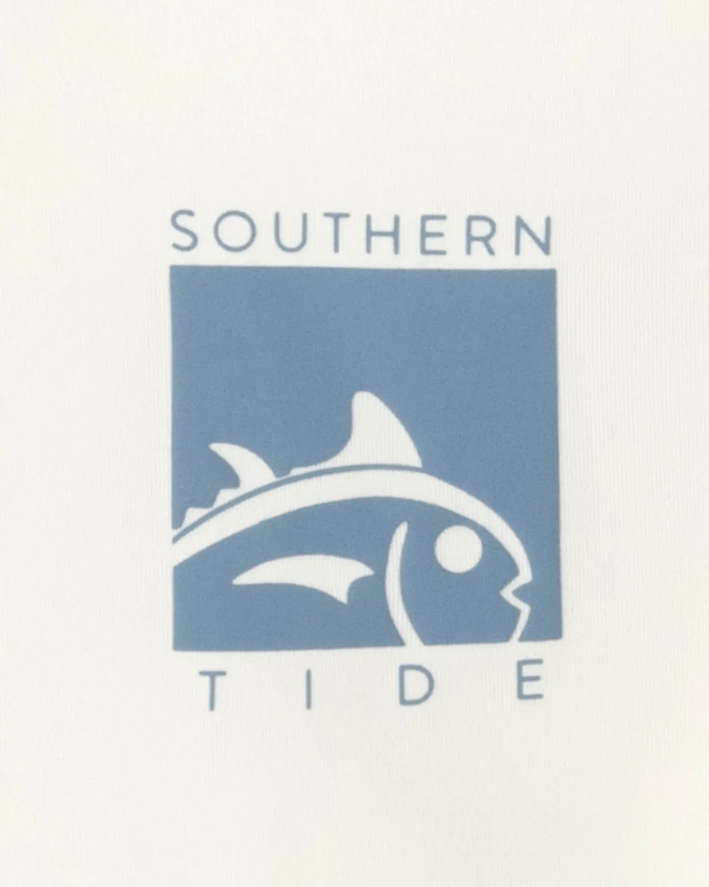Hot Southern Tide Kids Boxed Chest Performance Long Sleeve T-Shirt Sand White