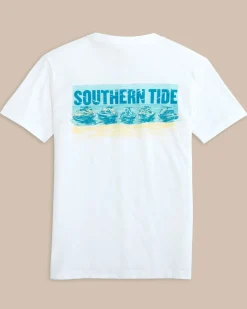 Cheap Southern Tide Kids Jet Ski-Son Short Sleeve T-Shirt Classic White