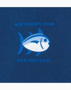 Cheap Southern Tide Kids Long Sleeve Original Skipjack T-Shirt