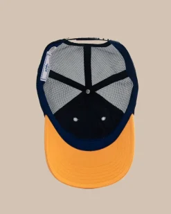 New Southern Tide Kids The Skipjack Trucker Hat White