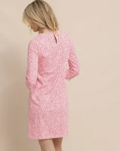 Flash Sale Southern Tide Leira That Floral Feeling Print Performance Dress