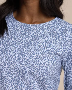 Online Southern Tide Leira That Floral Feeling Print Performance Dress