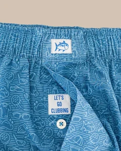 Fashion Southern Tide Let'S Go Clubbing Boxer Coronet Blue