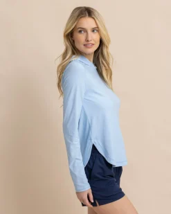 Best Sale Southern Tide Linley Brrr°®-Illiant Performance Hoodie