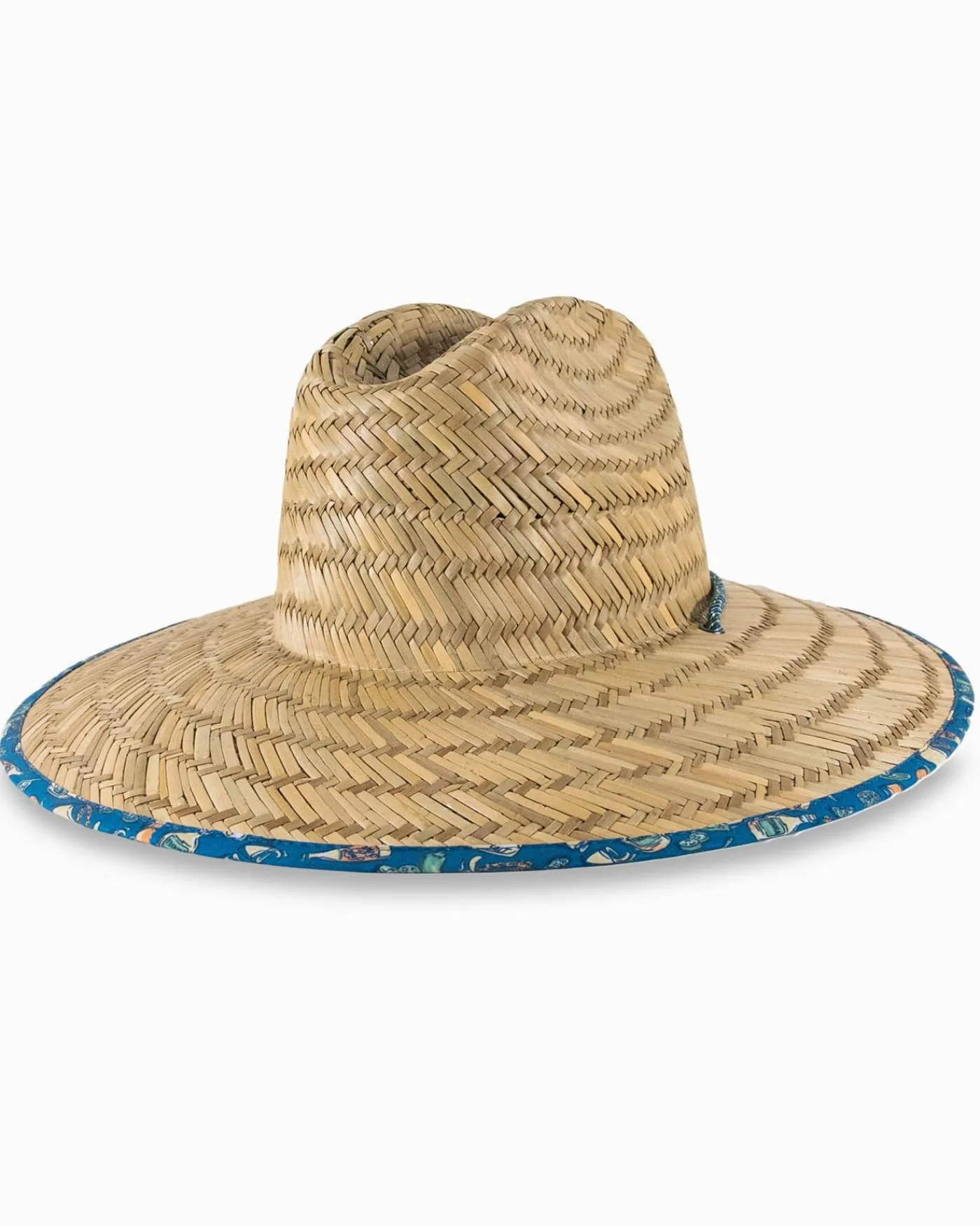 Discount Southern Tide Marg Madness Straw Hat Atlantic Blue