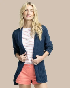 New Southern Tide Marren Cardigan Dress Blue