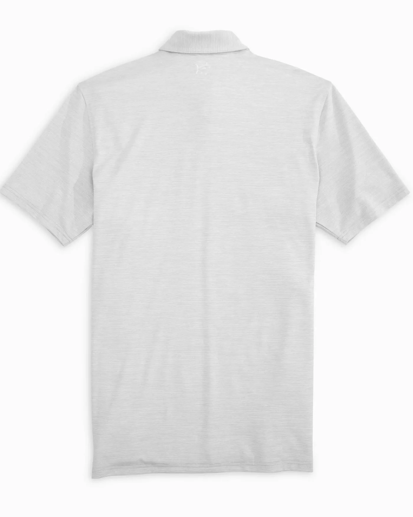 Clearance Southern Tide Michigan Spartans Driver Spacedye Polo Shirt Slate Grey