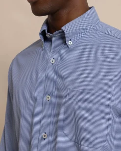 Online Southern Tide Micro Gingham Brrr°® Intercoastal Sport Shirt