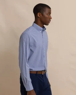 Online Southern Tide Micro Gingham Brrr°® Intercoastal Sport Shirt