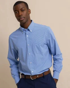 Online Southern Tide Micro Gingham Brrr°® Intercoastal Sport Shirt
