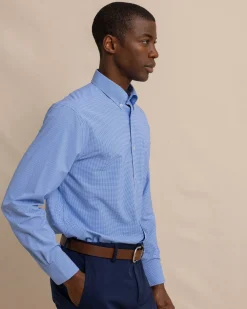 Online Southern Tide Micro Gingham Brrr°® Intercoastal Sport Shirt