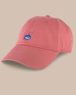 New Southern Tide Mini Skipjack Leather Strap Hat