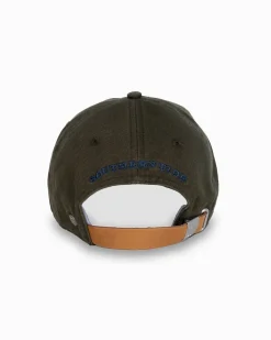 New Southern Tide Mini Skipjack Leather Strap Hat